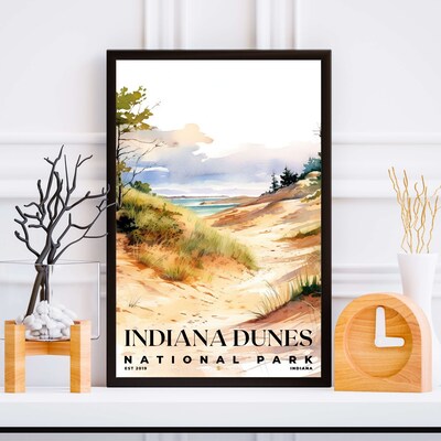 Indiana Dunes National Park Poster, Travel Art, Office Poster, Home Decor | S4 - image5